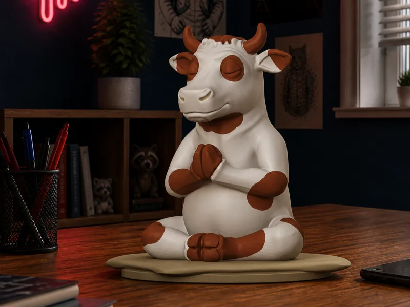 Zen Cow – Mindful Farm Series
