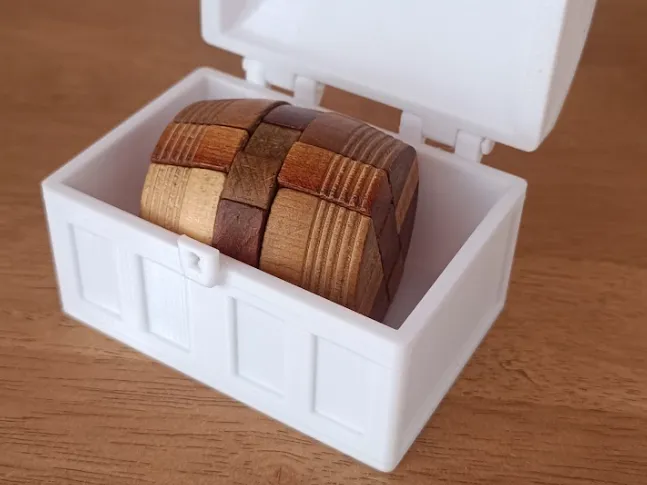 Coffre pour Tonneau Casse-Tête 3D