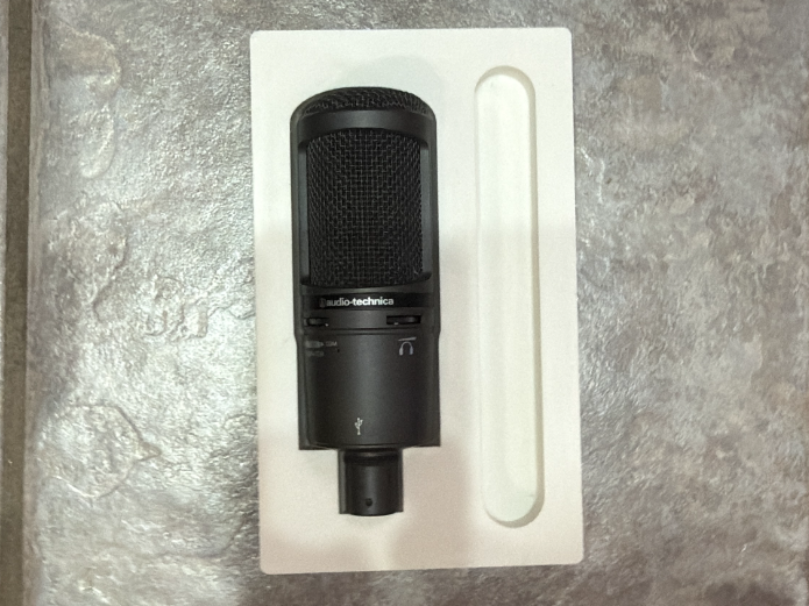 audio-technica at2020usb+ gridfinity box