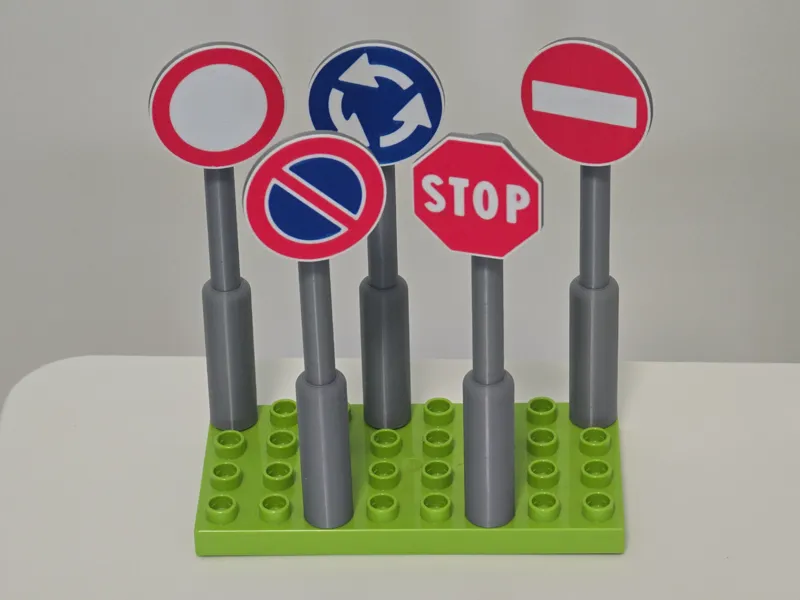 Segnali Stradali compatibili con DUPLO