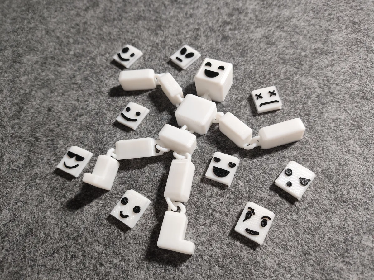 Articulated Ragdoll Figure V3 | [11+ Faces] by SaschaPrime MakerWorld ...