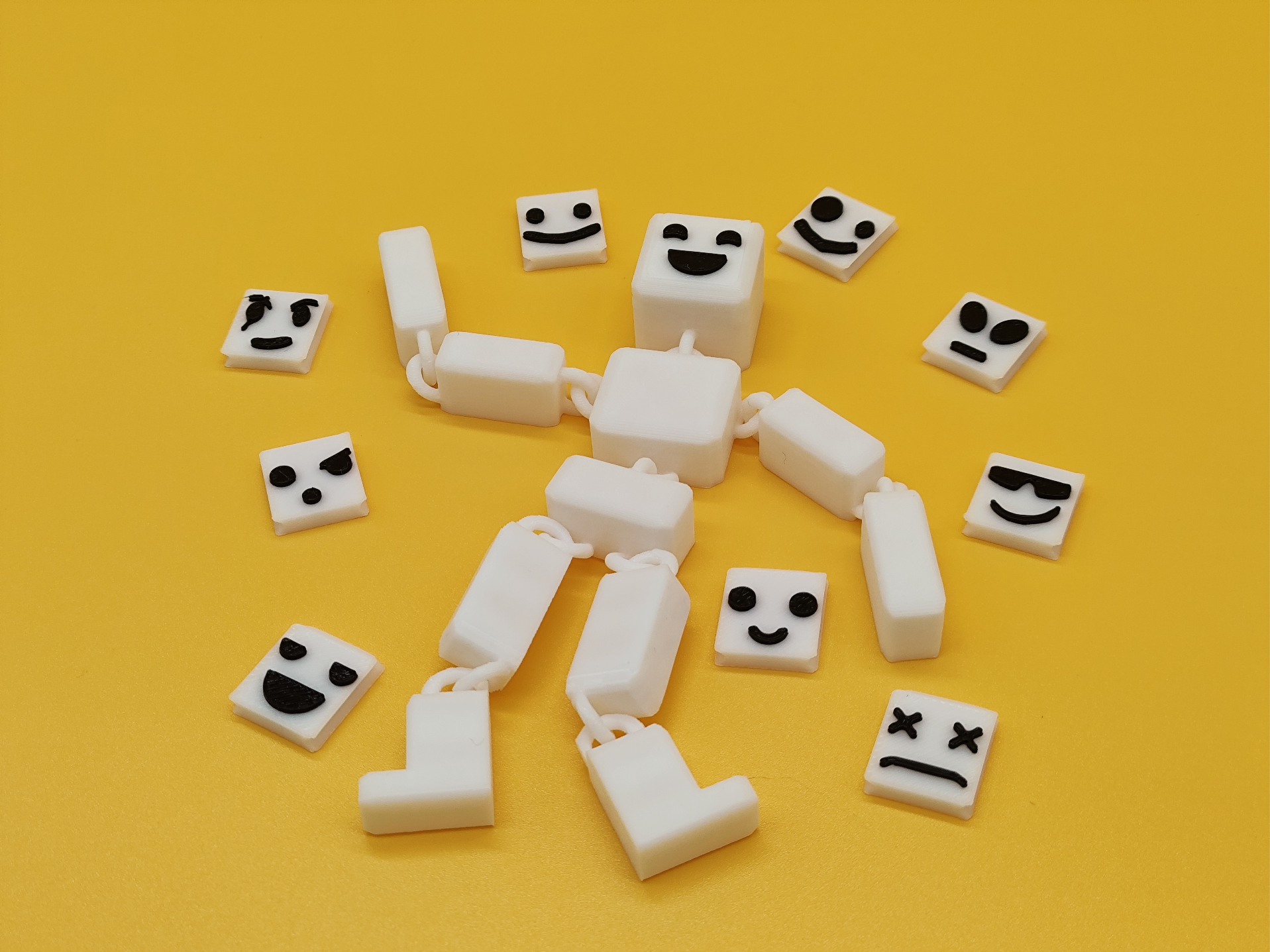 Articulated Ragdoll Figure V3 |  [11+ Faces]