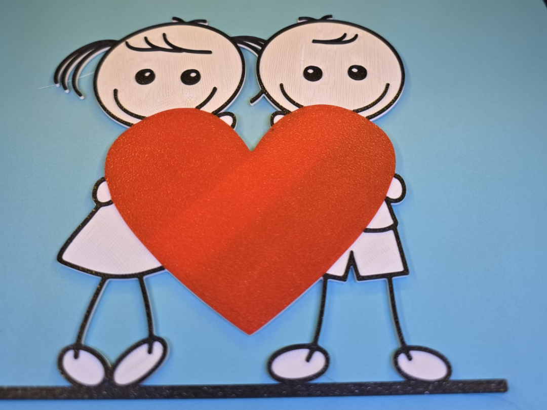 Couple Figurines "Heart" – Modern & Exclusive