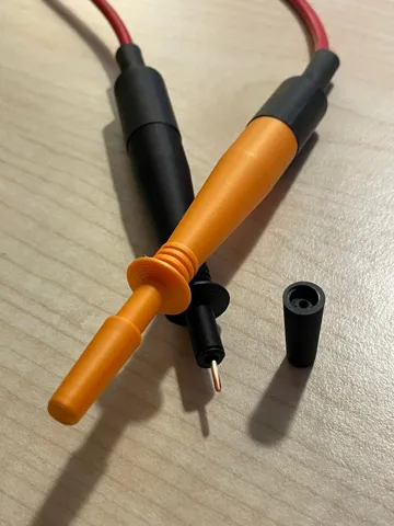 Modelo para impresión 3D: Multimeter Testspitzen Messspitzen - DIY — vista de referencia 3