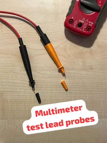 Modelo para impresión 3D: Multimeter Testspitzen Messspitzen - DIY — vista de referencia 2