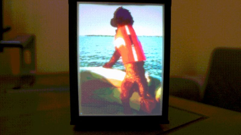 Lithophane Box for Bambu CMYK LED Backlight Board