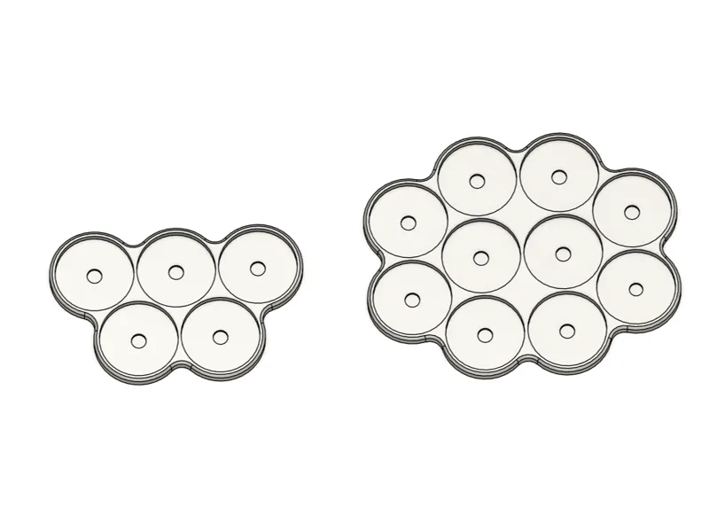 28.5mm tabletop movement trays 