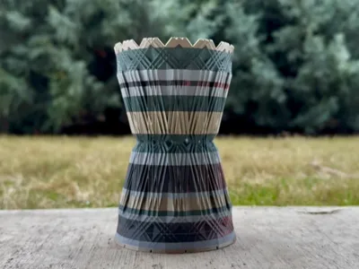 Geo-Hex Flower Pot / Pen holder