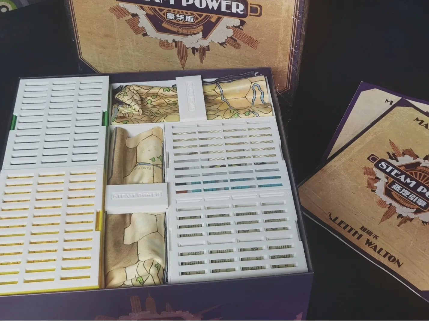 Steam Engine Deluxe Edition Storage and Setup Including Kitten Engine