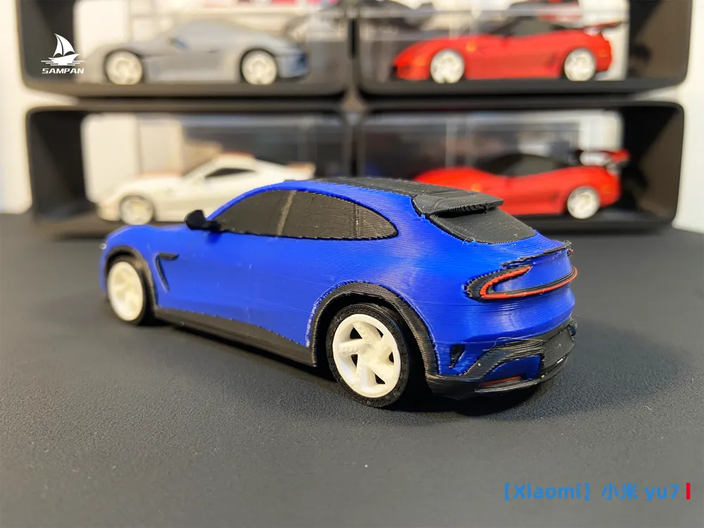 3Dプリント 【Xiaomi】Xiaomi YU7 / シャオミ御7 純電気自動車 中型~大型SUV 組み立て式/タイヤ可動 - 無料3D ...