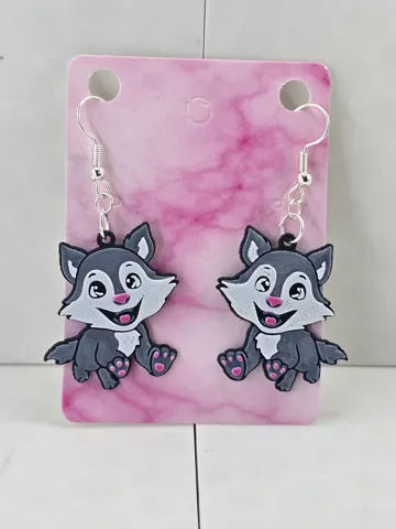 5 Wolf Earrings (Layered noAMS/MMU/Ace/CFS/Chroma) view 3