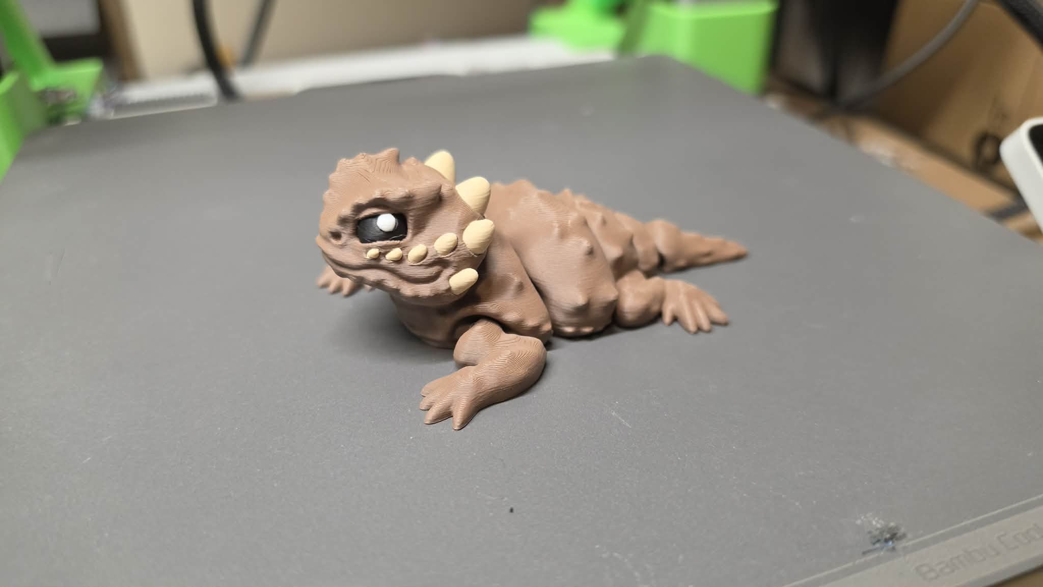 4 color Horned Lizard Chibi