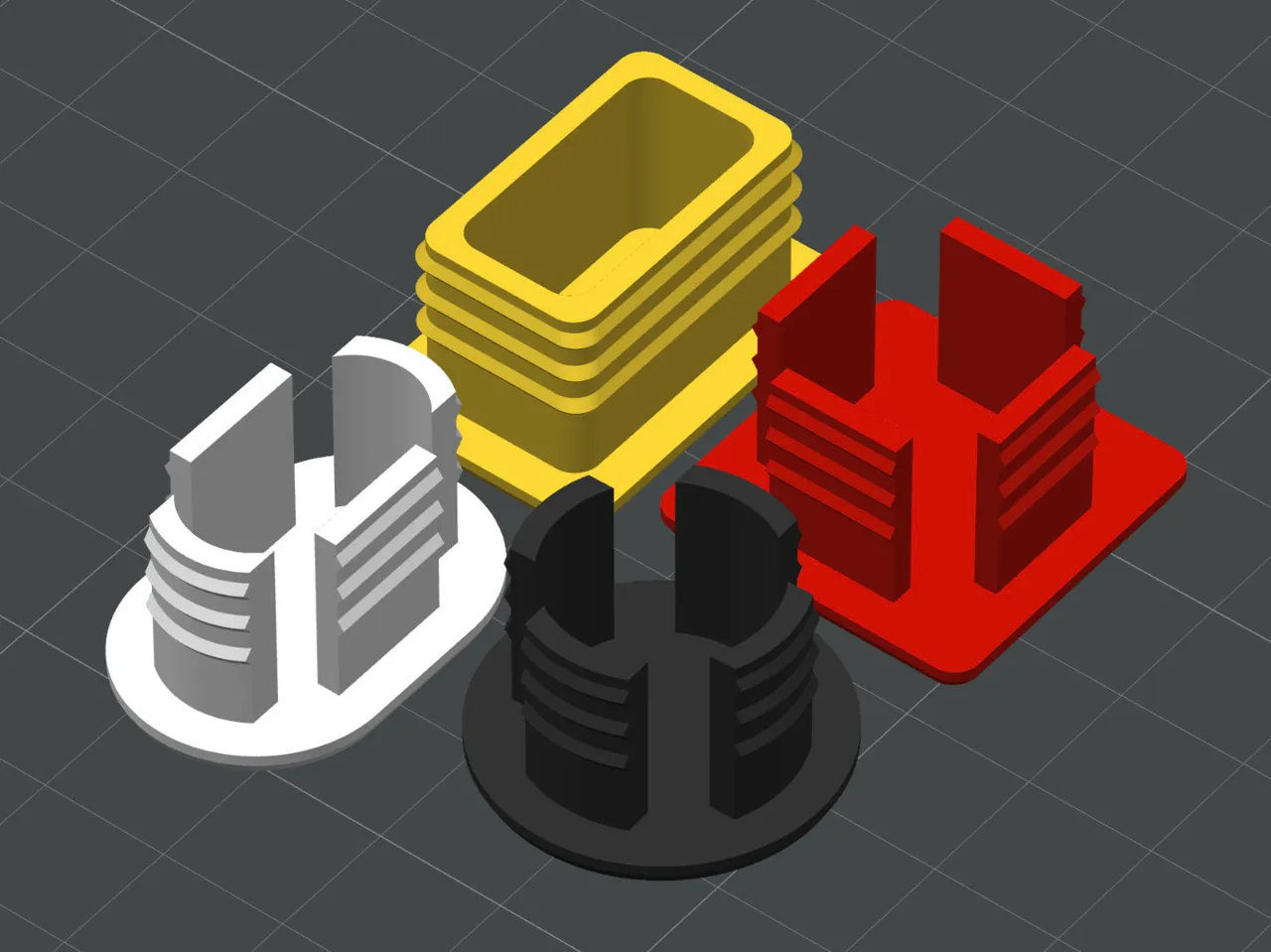 Hole cover cap - Customizable view 3