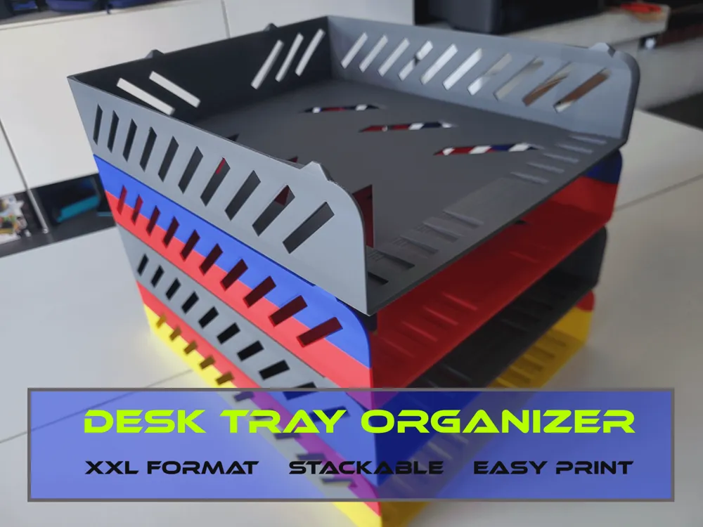 Organizador: Desk Tray Organizer - Easy Print - XL Design. Referencia del modelo original.