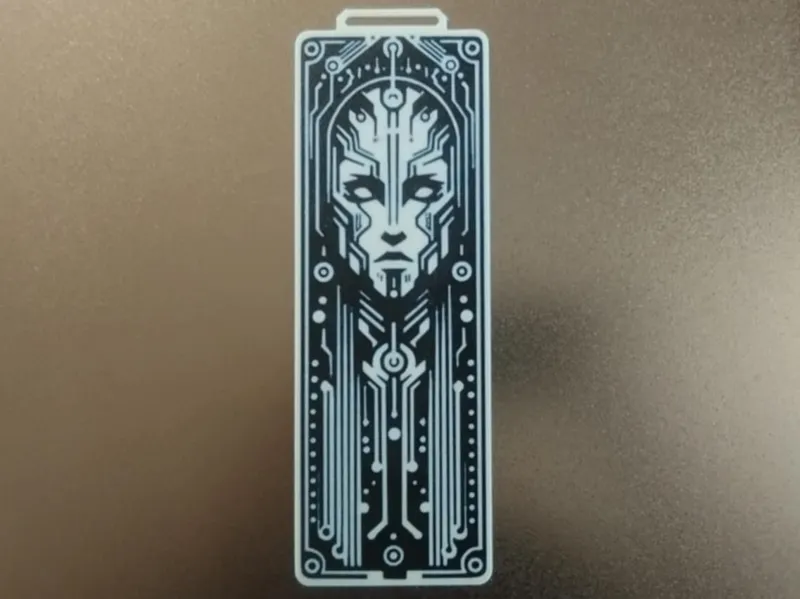 cyberpunk stylus bookmark