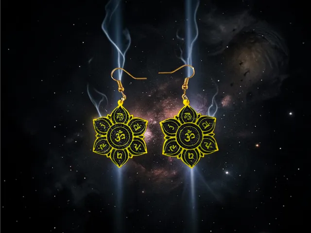 7 Chakra earrings