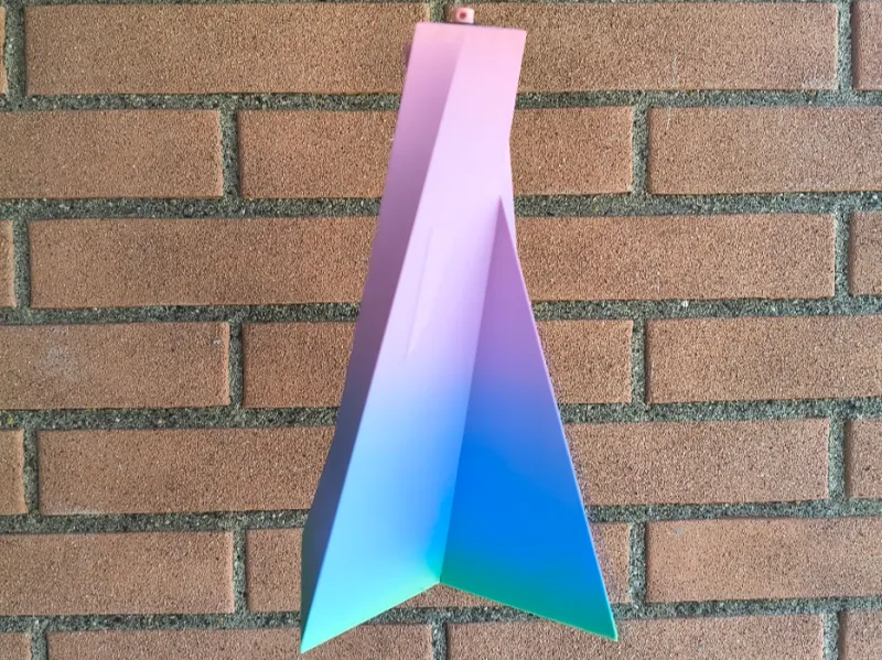 Girandola Sospesa con coscinetto (wind Spinner)