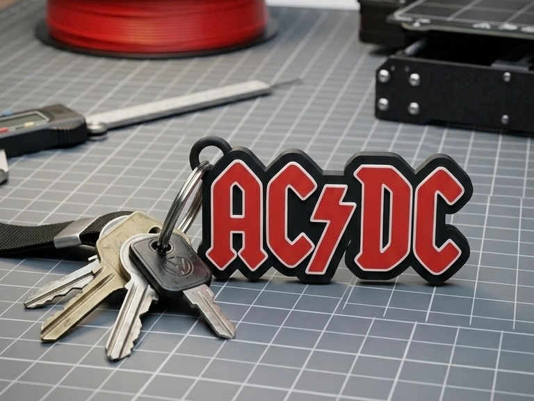 Keychain AC️DC