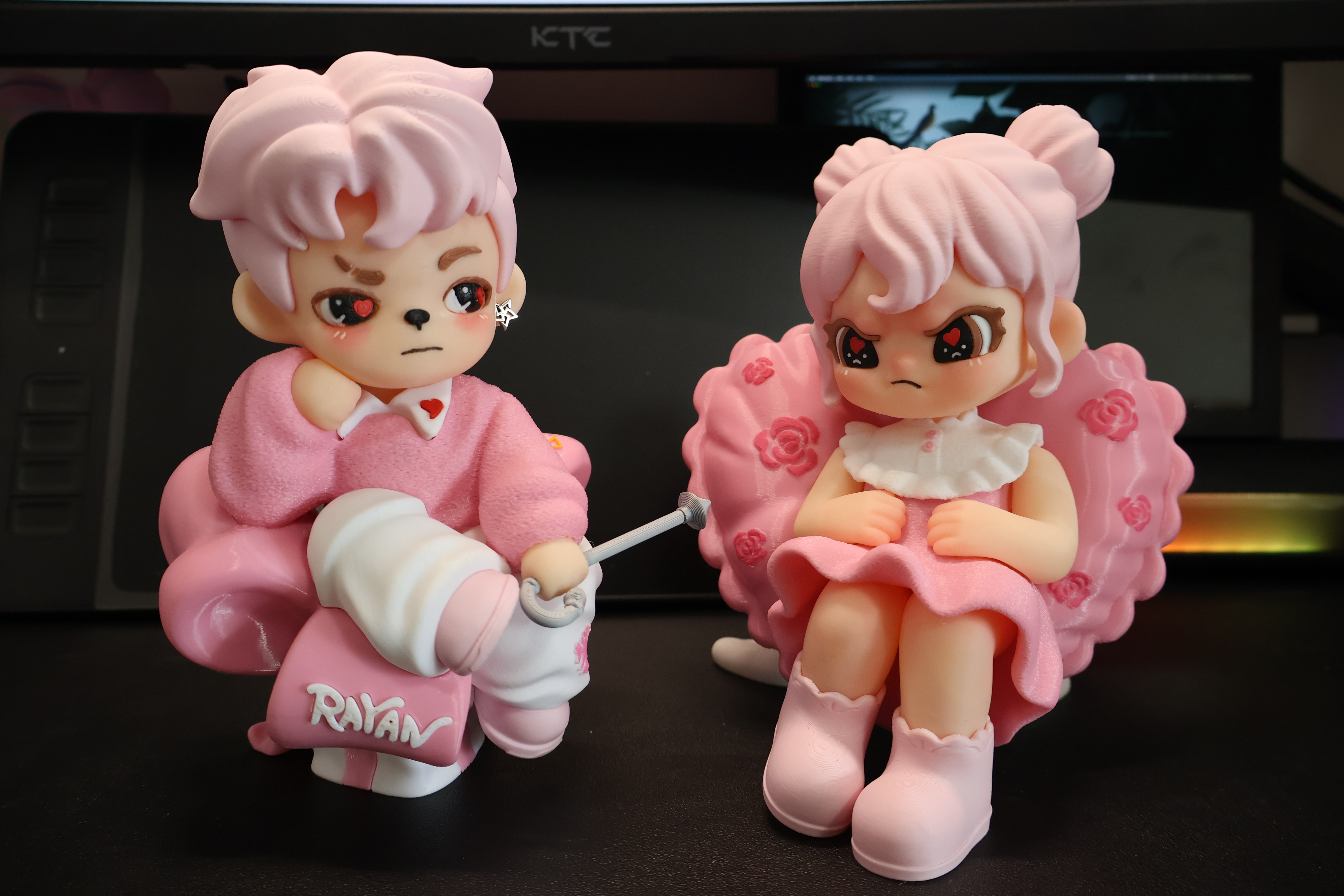 Miniatura 2 do modelo 3D 梦醒时分(17.5cm)-分件版