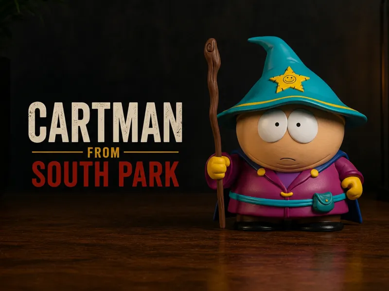 Cartman the Grand Wizard from Southpark