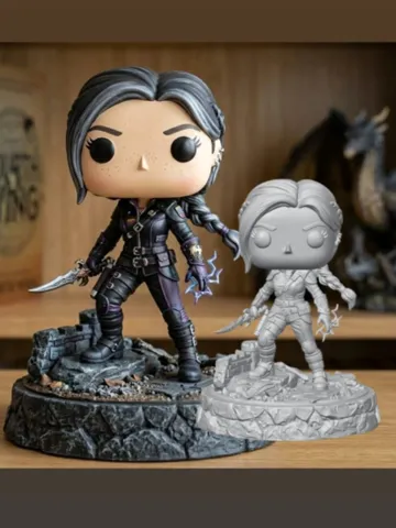 Figura decorativa: Violet, Alas de Sangre — vista de referencia 2