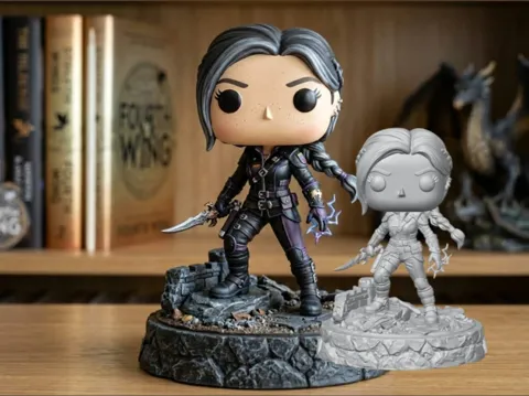 Figura decorativa: Violet, Alas de Sangre — referencia de MakerWorld