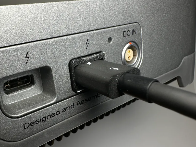 Codex Capture Drive Dock Thunderbolt 3 Port Guide