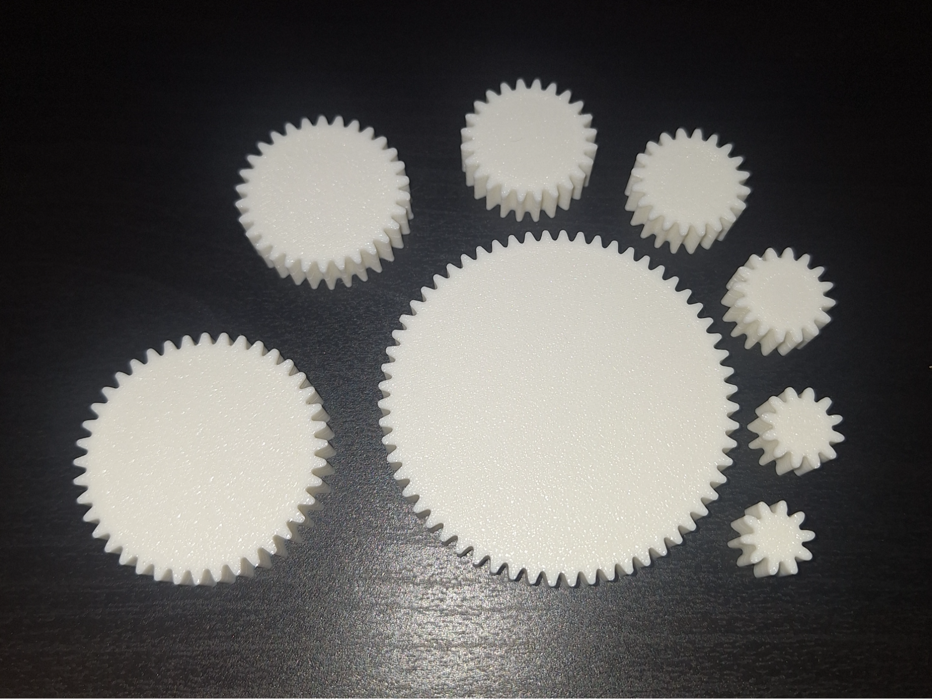 Involute Gear Starter Pack (M1) – 10–60 Teeth