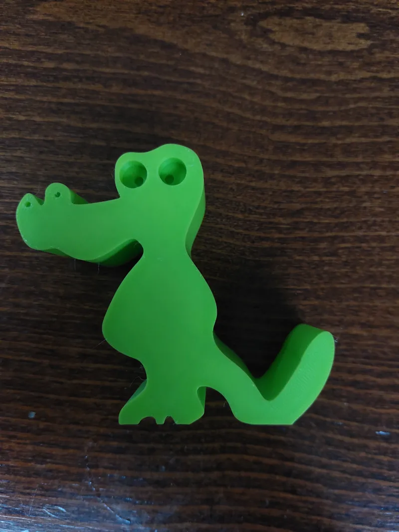 Crocodile phone holder