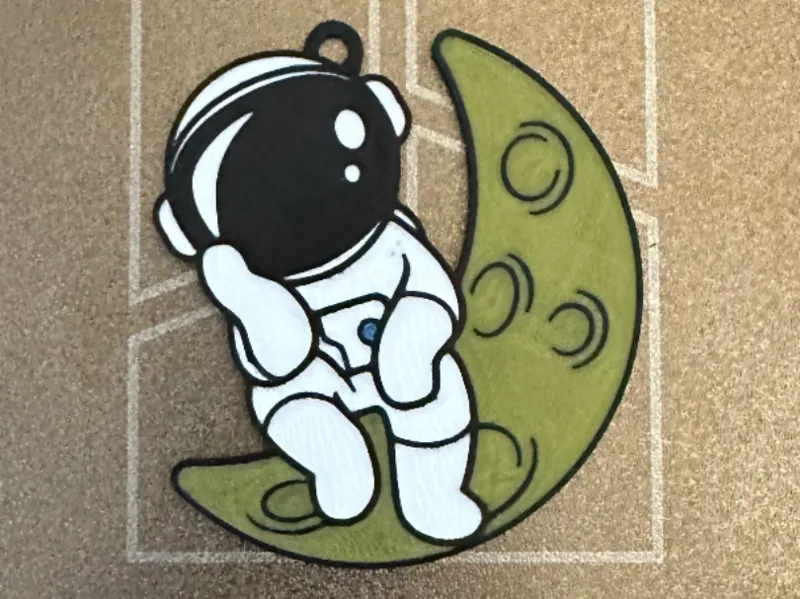 Astronaut Keychain