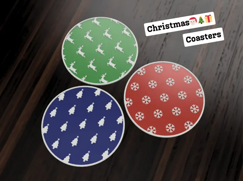 Christmas Coaster Collection
