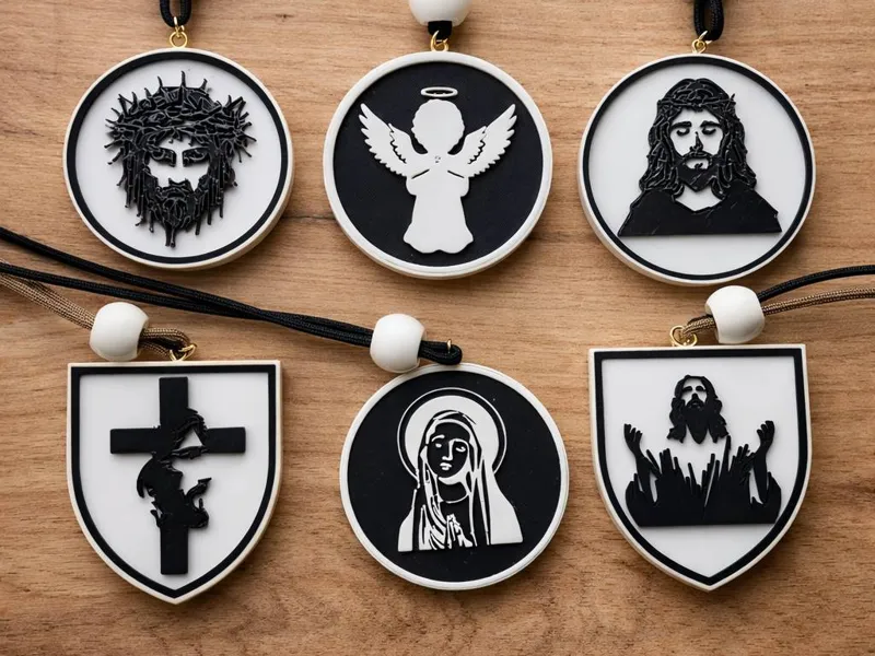 Christian Icon Set – Round & Shield Designs