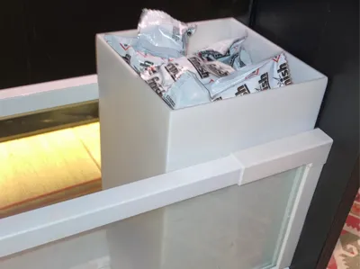Dish pods container insert IKEA 20cm drawer Metod