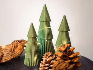 Nordic Christmas Tree Set – Minimal holiday decor