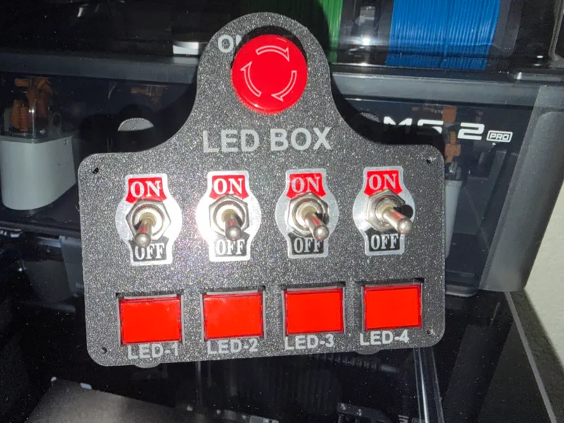 DIY BOX Modular 8 Channel  with Emergency Stop