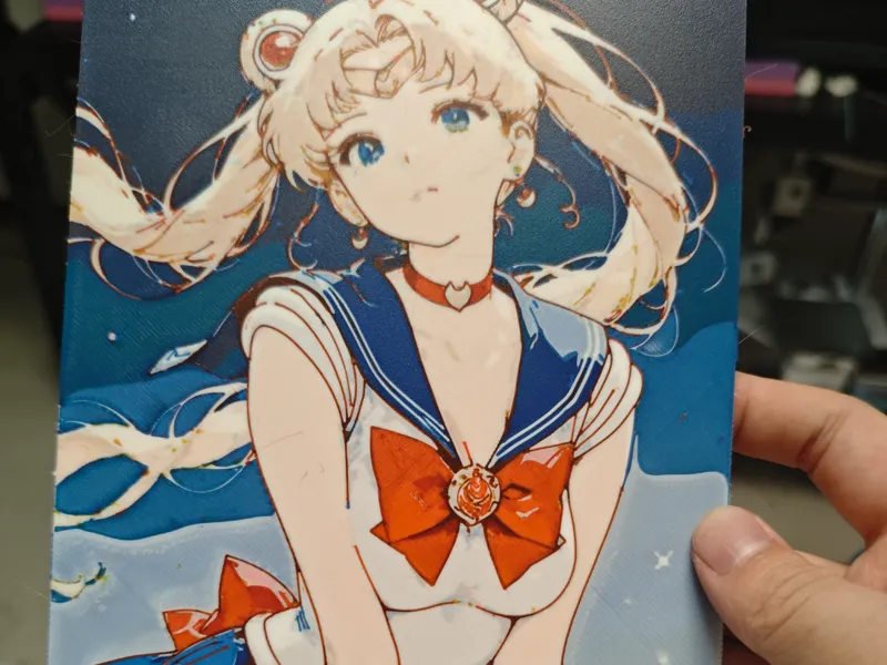 （lumina）polymaker petg四色叠色 美少女战士