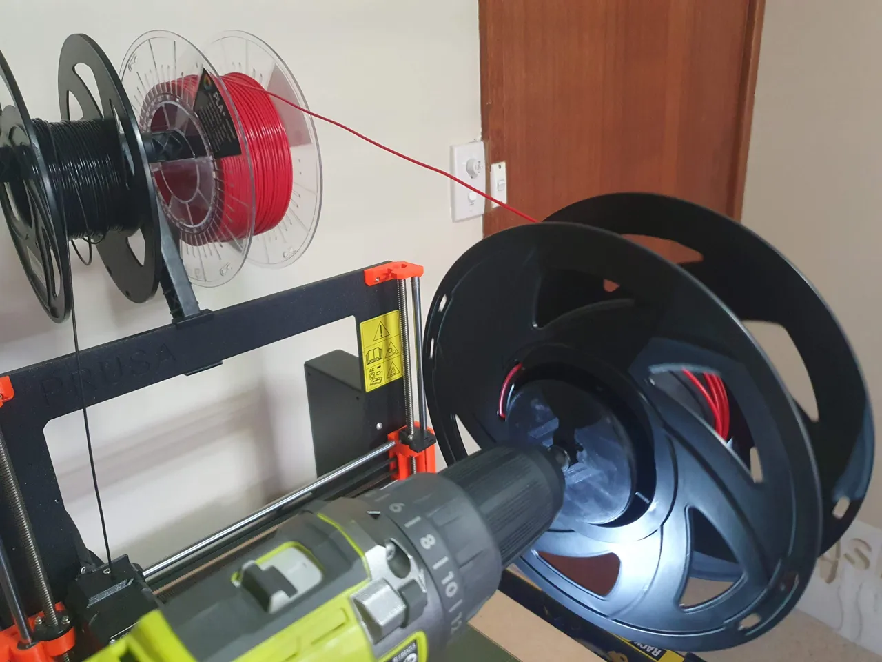The Respool Tool (Respooler Drill Attachment) view 2