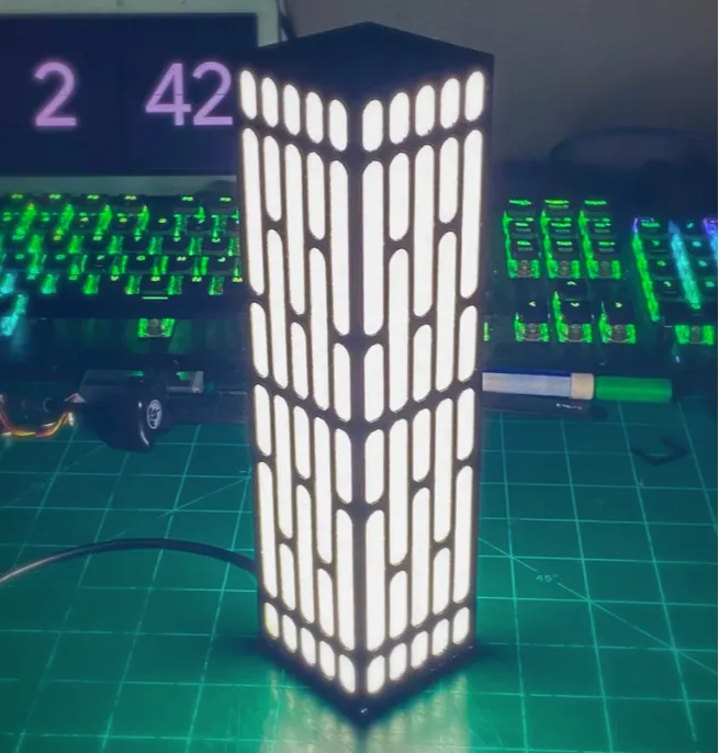 Death Star Wall Panel Lamp