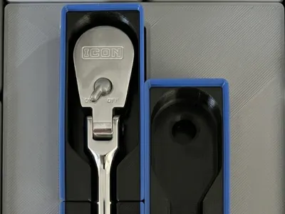 Icon G1 Flex Head 3/8 Drive Ratchet Gridfinity