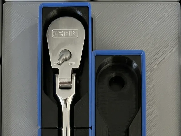 Icon G1 Flex Head 3/8 Drive Ratchet Gridfinity