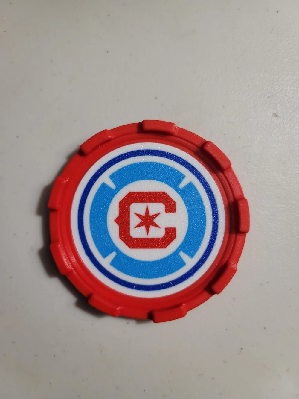 MASTER COASTER INSERT CHICAGO FIRE by mercadogarzas MakerWorld