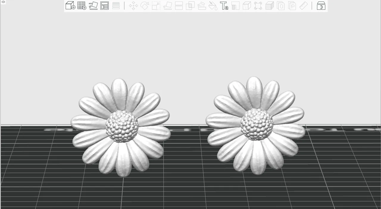Chamomile Flower Earrings view 2