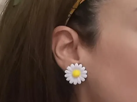 Chamomile Flower Earrings