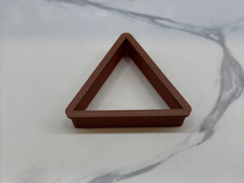 triangle cookie cutter