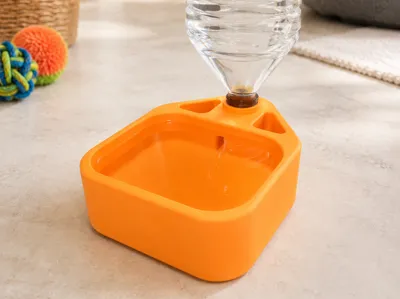 Self-Watering Pet Water Bowl for Standard Bottles
