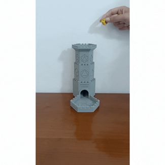 Torre Lancia Dadi D&D Portatile