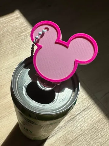 Modelo para impresión 3D: ABRIDOR DE LATA MICKEY — vista de referencia 2
