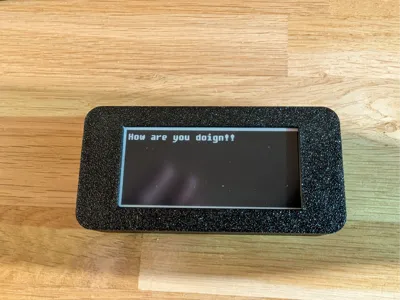 ESP32 + Waveshare 2.9 inch Display Case (USB-C)