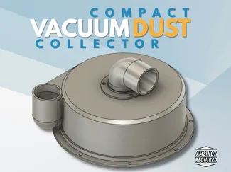 Compact Vacuum Dust Collector/Separator