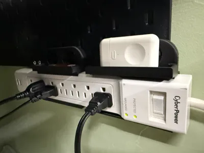 Skadis Horizontal Power Strip Holder